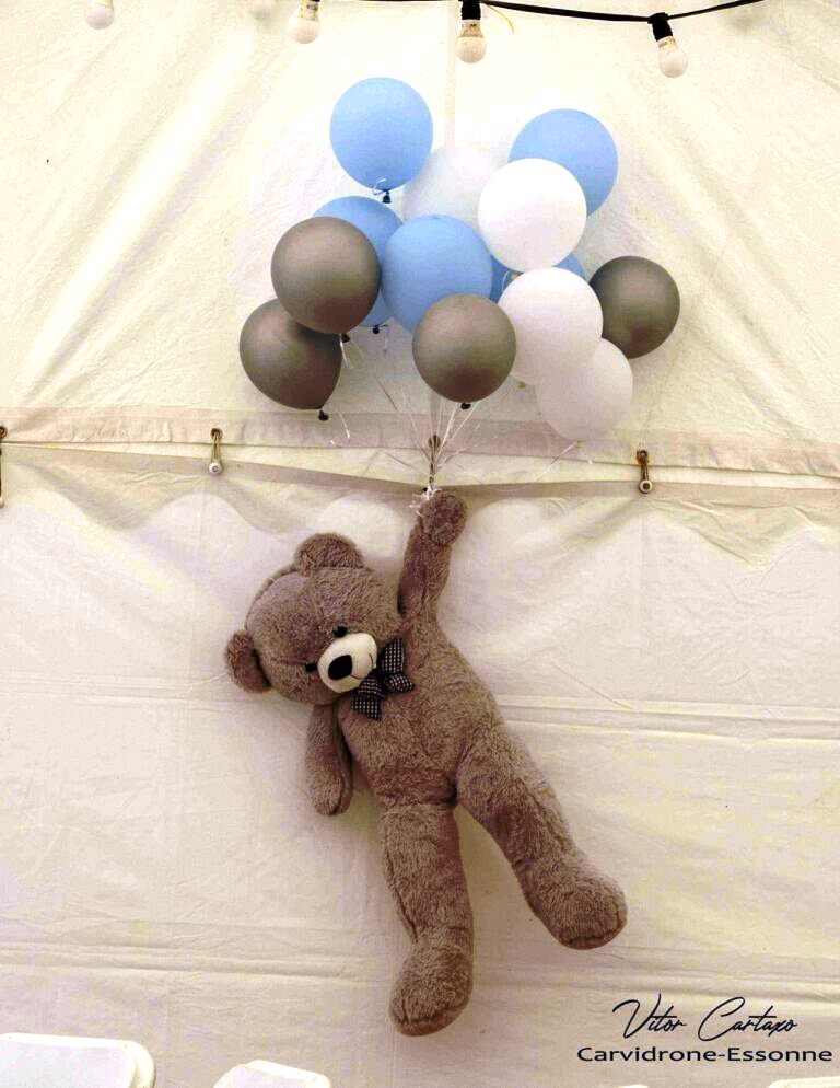Baptême d'Enzo&nbsp;&middot;&nbsp;Ourson et ballons