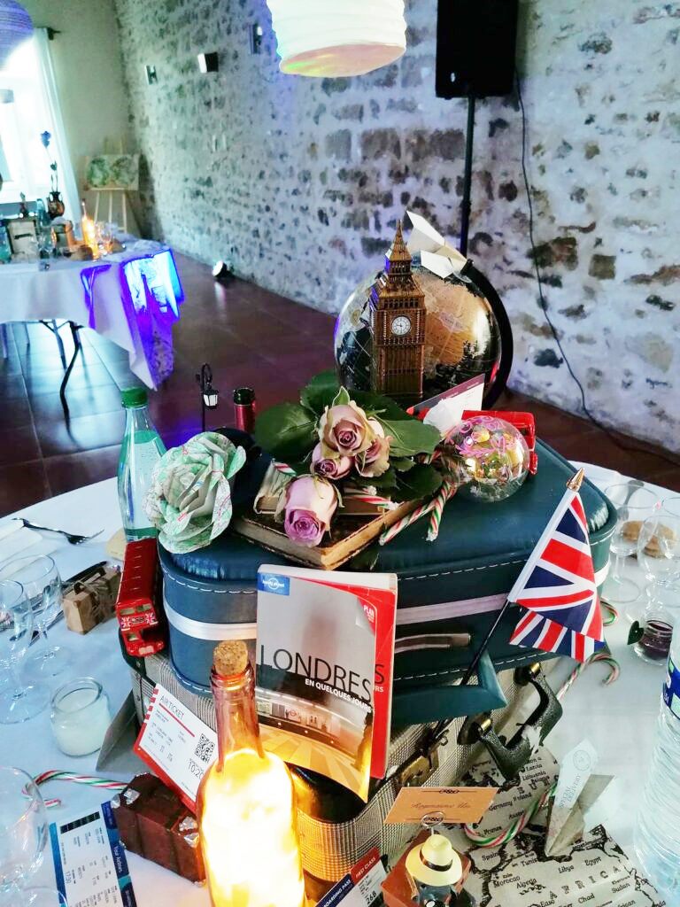 Mariage Thème Voyage